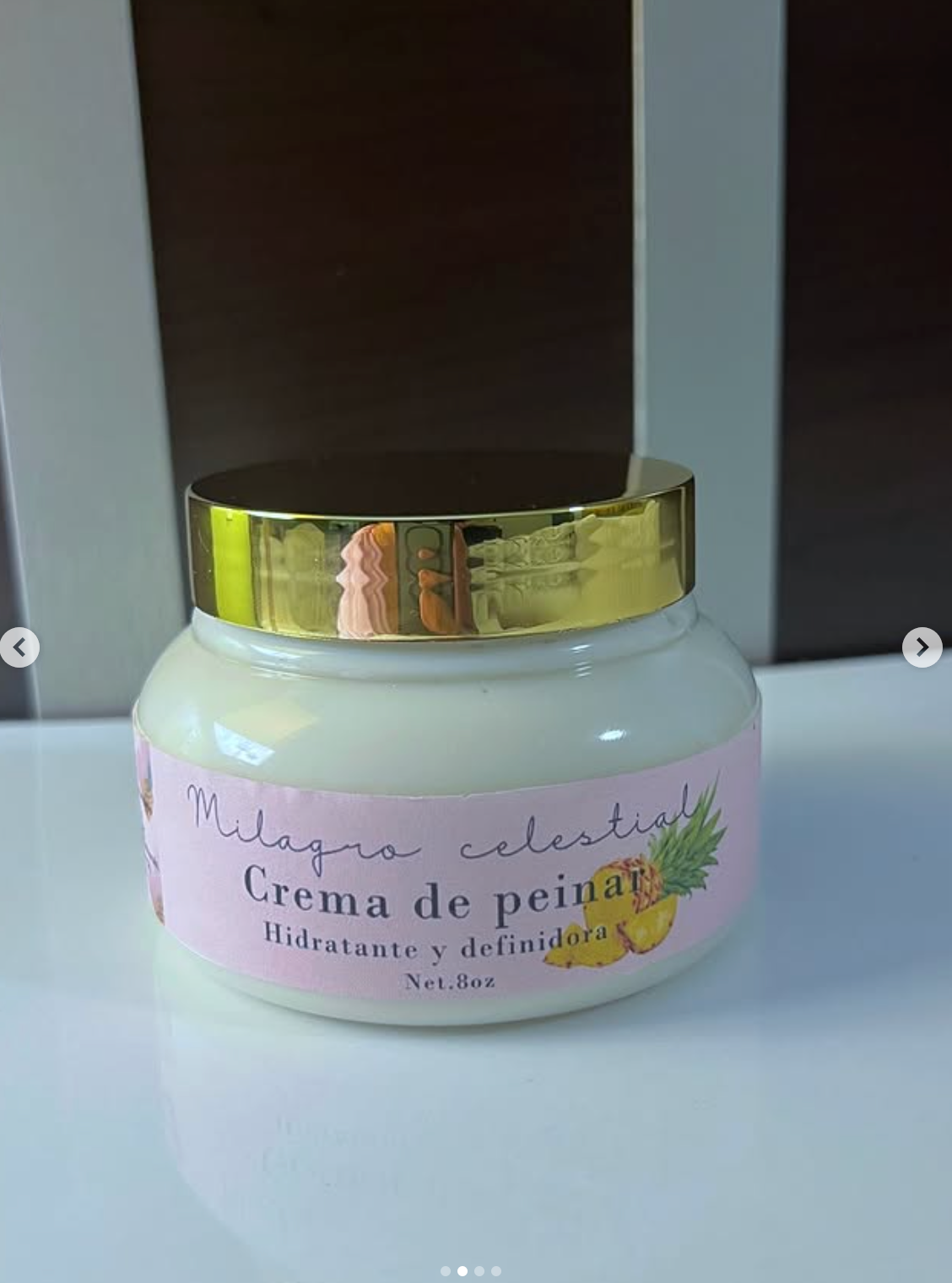 Crema De Peinar Pineapple Hidratante Y Definidora