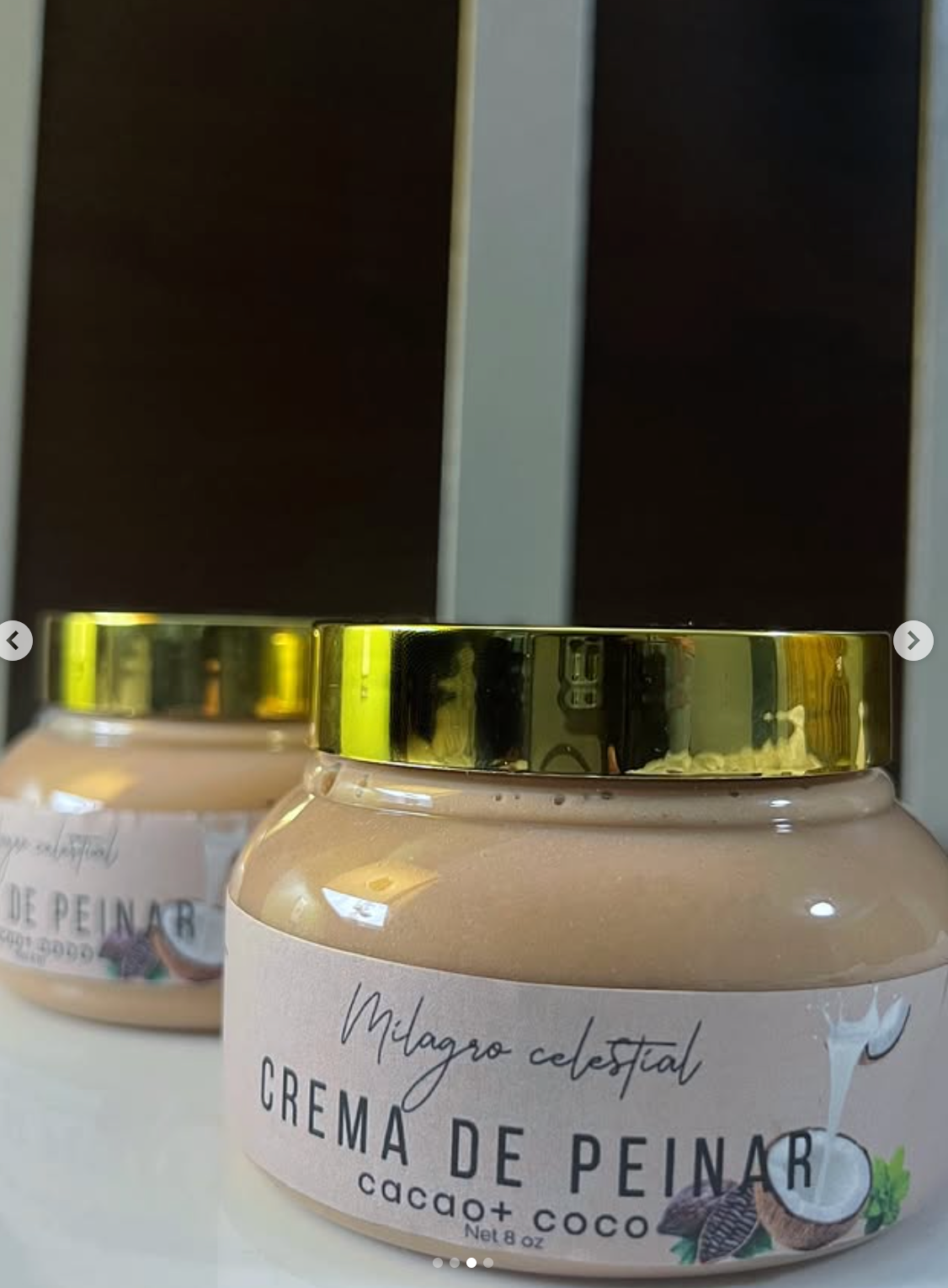 Crema De Peinar Cacao Y Coco Hidratante Y Definidora